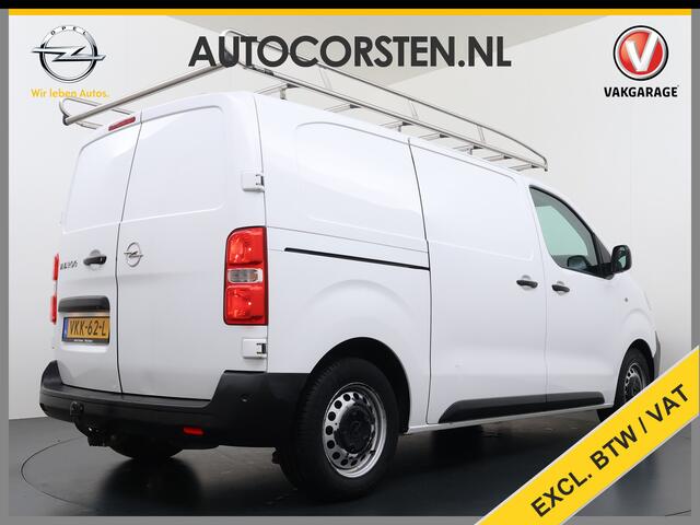 Opel VIVARO Vivaro-e L2H1 75kWh Autom. 3-Persoons 360°Camera Navi Imperiaal Trekhaak Apple Carplay Android Auto Pdc Cruise Control SOH 88.5% DAB Bluetooth Betonplex Vloer Wandbetimmering Schuifdeur Regen-Lichtsensor 1.000KG Trekgewicht 1e Eigenaar Dealeronderhouden