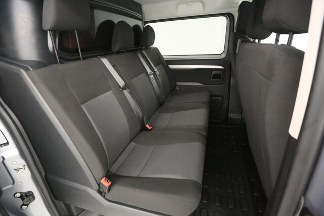 Opel VIVARO Citroën Jumpy 2.0 BlueHDI I L3H1 | DC | 6 Zits | Airco | Cruise | Carplay | Trekhaak | Parkeersens.