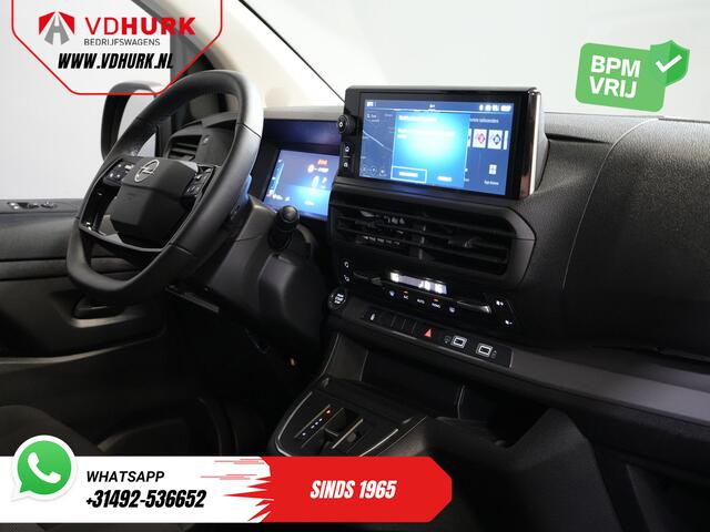 Opel VIVARO 2.0 180 pk Aut. DC Dubbel Cabine 2xSchuifdeur/ 2.5t.Trekverm./ Afn.Trekhaak/ Climate/ Carplay/ Stoelverw./ Stuurverw./ Navi/ Camera/ Cruise/ 17"LMV/ PDC