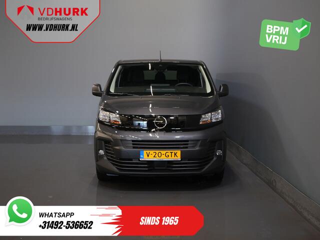 Opel VIVARO 2.0 180 pk Aut. DC Dubbel Cabine 2xSchuifdeur/ 2.5t.Trekverm./ Afn.Trekhaak/ Climate/ Carplay/ Stoelverw./ Stuurverw./ Navi/ Camera/ Cruise/ 17"LMV/ PDC