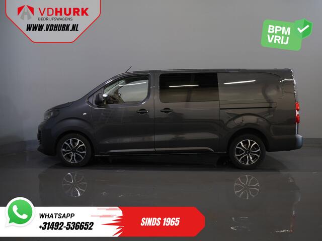 Opel VIVARO 2.0 180 pk Aut. DC Dubbel Cabine 2xSchuifdeur/ 2.5t.Trekverm./ Afn.Trekhaak/ Climate/ Carplay/ Stoelverw./ Stuurverw./ Navi/ Camera/ Cruise/ 17"LMV/ PDC