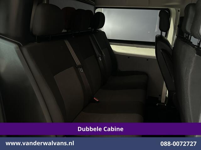 Opel VIVARO 2.0 CDTI 123pk L3H1 Dubbele Cabine Euro6 Airco | 6-Zits | Camera | Cruisecontrol 2500kg Trekhaak, Parkeersensoren