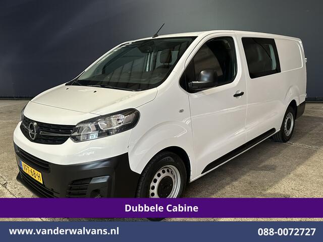 Opel VIVARO 2.0 CDTI 123pk L3H1 Dubbele Cabine Euro6 Airco | 6-Zits | Camera | Cruisecontrol 2500kg Trekhaak, Parkeersensoren
