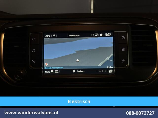 Opel VIVARO Vivaro-e 136pk Automaat L2H1 50 kWh Elektrisch Airco | Camera | Navigatie | Apple Carplay Android Auto, Cruisecontrol, Parkeersensoren, Trekhaak, Bijrijdersbank