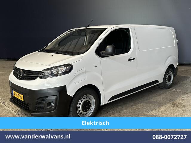 Opel VIVARO Vivaro-e 136pk Automaat L2H1 50 kWh Elektrisch Airco | Camera | Navigatie | Apple Carplay Android Auto, Cruisecontrol, Parkeersensoren, Trekhaak, Bijrijdersbank