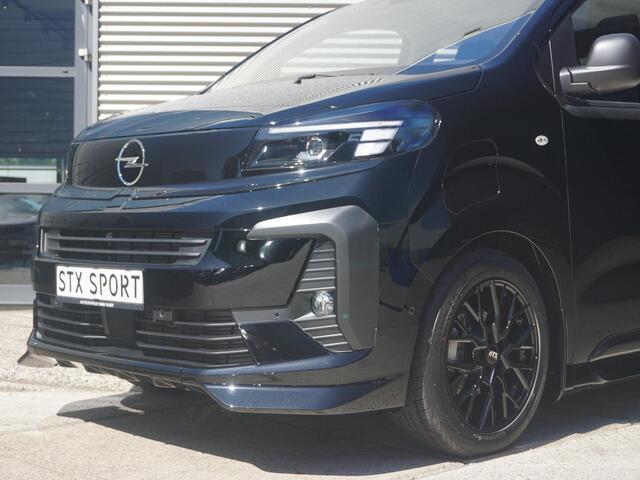 Opel VIVARO Vivaro-e Dubbele Cabine 75kWh | STX Sport | Mooiste bus van NL (!) | Lederen bekleding | Spoilerpakket | 18 inch Lichtmetalen velgen | Dynamic Comfort NAV Pakket | Winterpakket | 2x schuifdeur | Betimmering | Comfortstoelen |