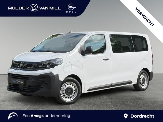 Opel VIVARO Combi Electric L2 75kWh 136pk | 9-persoons | Achterdeuren met ramen | Bluetooth radio | Auto Airco Pakket | Airco op tweede en derde zitrij | Climate control | Bestuurdersstoel comfort met armsteun | van ¤61.116 voor ¤46.996 incl. BTW rijklaar | TAXI ombo