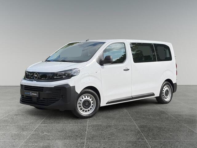 Opel VIVARO Combi Electric L2 75kWh 136pk | 9-persoons | Achterdeuren met ramen | Bluetooth radio | Auto Airco Pakket | Airco op tweede en derde zitrij | Climate control | Bestuurdersstoel comfort met armsteun | van ¤61.116 voor ¤46.996 incl. BTW rijklaar | TAXI ombo