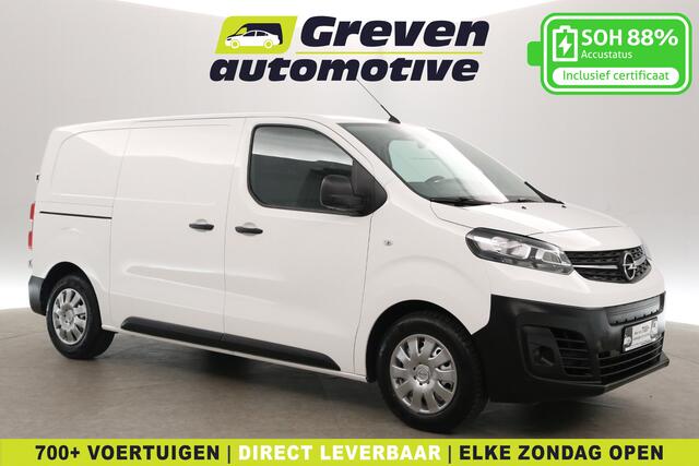 Opel VIVARO e-Vivaro 75 kWh L2H1 | Snelladen | SOH 88% | Airco | 3 Zits | Carplay | Cruise | Parkeersens.