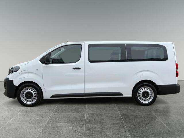 Opel VIVARO Combi Electric L3 75kWh 136pk | 9-persoons | Achterklep | Connected Pakket | Multimediascherm groot | NAVI | Apple Carplay | Android Auto | Achteruitrijcamera | Parkeersensoren achter | Bestuurdersstoel comfort met armsteun | van ¤61.812 oor ¤47.550 incl.