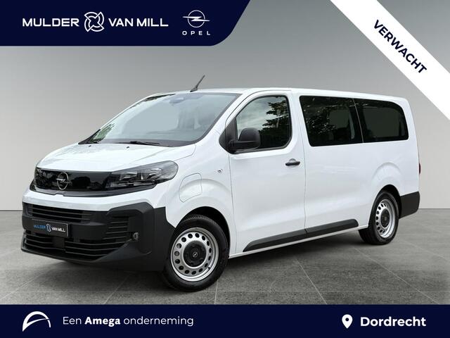 Opel VIVARO Combi Electric L3 75kWh 136pk | 9-persoons | Achterklep | Connected Pakket | Multimediascherm groot | NAVI | Apple Carplay | Android Auto | Achteruitrijcamera | Parkeersensoren achter | Bestuurdersstoel comfort met armsteun | van ¤61.812 oor ¤47.550 incl.