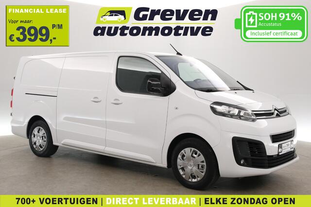 Opel VIVARO Vivaro-e Citroën e-Jumpy 75 kWh L3H1 | Snelladen | SOH 91% | Clima | Camera | Cruise | 3 Zits | Carplay | Parkeersens.