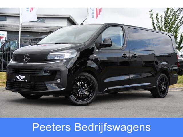 Opel VIVARO 2.2 BlueHDI L3 DC Black Edition FULL OPTIONS! Adaptieve Cruise, Camera, Virtual, 2 x Schuifdeur, Leder, Stuur/Stoel verwarming, 180pk, Automaat, LED, Uniek!
