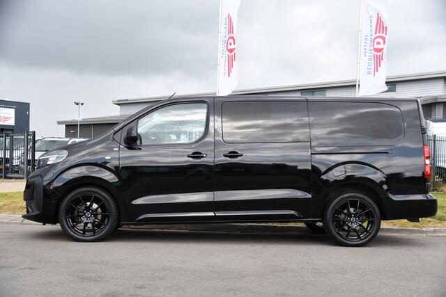 Opel VIVARO 2.2 BlueHDI L3 DC Black Edition FULL OPTIONS! Adaptieve Cruise, Camera, Virtual, 2 x Schuifdeur, Leder, Stuur/Stoel verwarming, 180pk, Automaat, LED, Uniek!