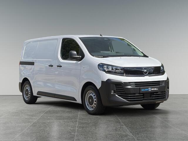 Opel VIVARO Electric L2 75 kWh 136pk | ACTIE | 8 jaar garantie | Houten afwerking laadruimte | Multimedia | Apple Carplay | Android Auto | Achteruitrijcamera | Parkeersensoren voor en achter | Dode hoek detectie | Digitale cockpit | Stuurwielbediening | Mistlampen | Licht- en regensensor | Automatic light | Tussenwand comfort met raam | Bestuurdersstoel comfort | Bank voorpassagiers | Reservewiel | van ¤47.420 voor ¤29.995 ex. BTW rijklaar