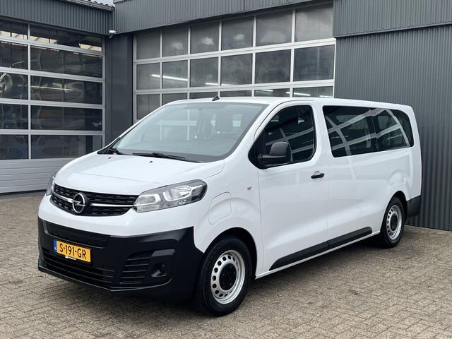 Opel VIVARO Vivaro-e Combi L3H1 75 kWh 100% Elektrische Rolstoel 9-Persoons Laadklep CDT systeem Invalide Airco Cruise controle Automaat Telefoonverbinding Taxi Groepsvervoer BCT taximeter