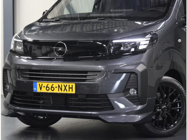Opel VIVARO Electric L3 75 kWh 136PK STX Edition | Lederen Bekleding | AppleCarplay/AndroidAuto | Armsteun | LED | Laadvloer+Betimmering | Navigatie | Stoel/Stuurverwarming | Camera | Cruise Control | Climate Control | LMV | Parkeersensoren |