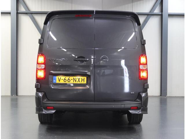 Opel VIVARO Electric L3 75 kWh 136PK STX Edition | Lederen Bekleding | AppleCarplay/AndroidAuto | Armsteun | LED | Laadvloer+Betimmering | Navigatie | Stoel/Stuurverwarming | Camera | Cruise Control | Climate Control | LMV | Parkeersensoren |