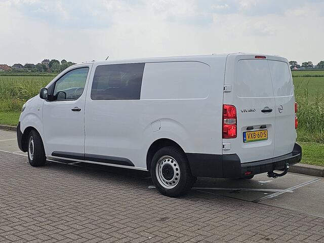 Opel VIVARO 2.0 Diesel 145 L3 DC XL, dubbele cabine, airco, navi, pdcl, trekhaak