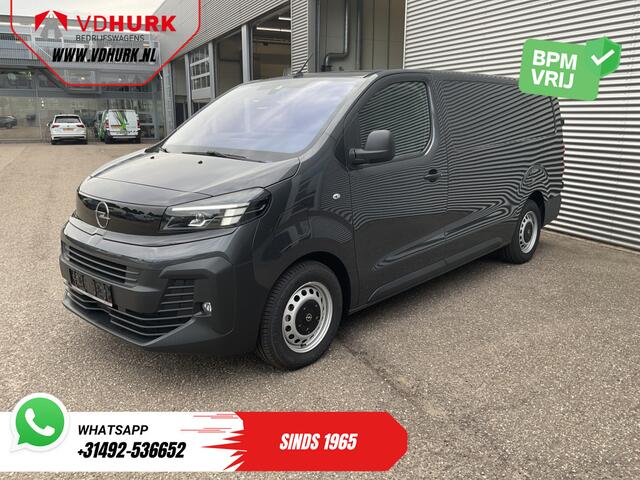 Opel VIVARO Electric L3 75 kWh 350 km WLTP LED/ Snellader/ Carplay/ Stuurverw./ Stoelverw./ Navi/ Camera/ Cruise/ PDC/ DAB