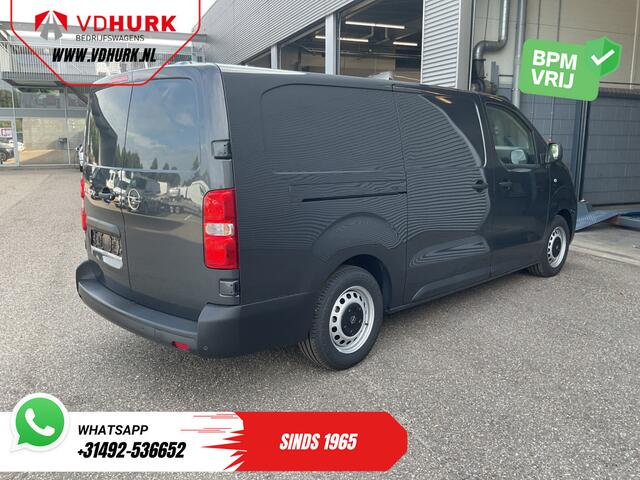 Opel VIVARO Electric L3 75 kWh 350 km WLTP LED/ Snellader/ Carplay/ Stuurverw./ Stoelverw./ Navi/ Camera/ Cruise/ PDC/ DAB