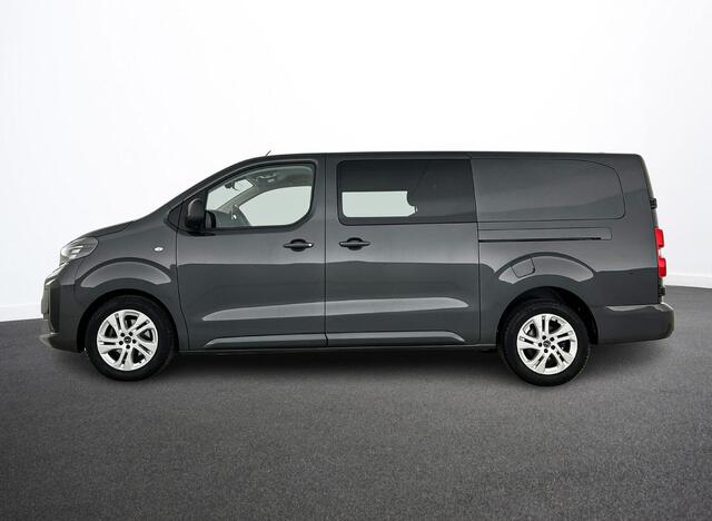 Opel VIVARO 2.0 180PK L3 Automaat Dubbele Cabine 2 schuifdeuren Android Auto/Apple CarPlay Navigatie Keyless Entry&Start Climate Control Camera Cruise Control Houten afwerking laadruimte Trekhaak lichtmetalen velgen