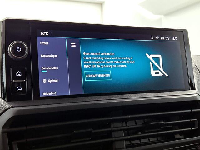 Opel VIVARO 2.0 180PK L3 Automaat Dubbele Cabine 2 schuifdeuren Android Auto/Apple CarPlay Navigatie Keyless Entry&Start Climate Control Camera Cruise Control Houten afwerking laadruimte Trekhaak lichtmetalen velgen