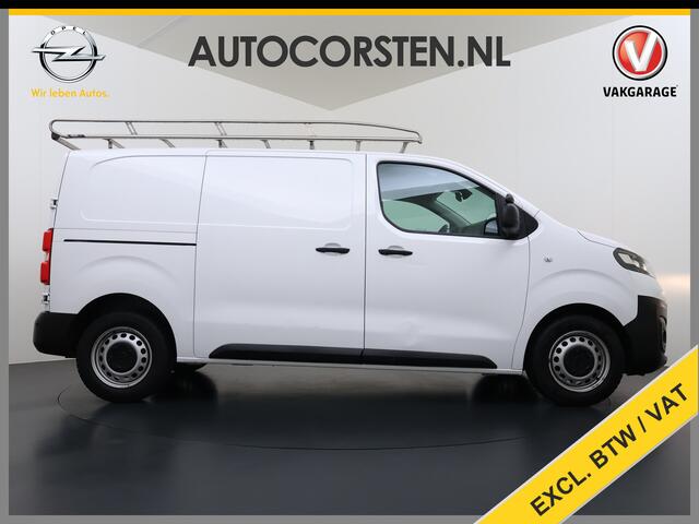 Opel VIVARO 2.0CDTI 123PK Euro 6 L2H1 3-Persoons Imperiaal Trekhaak 360°Camera Navi Apple Carplay Android Auto Airco Cruise Control Betonplex Vloer Kasteninbouw Wandbetimmering 2.500KG Trekgewicht 1e Eigenaar