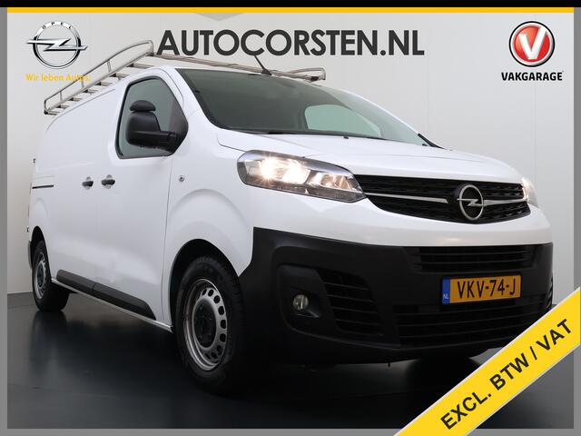 Opel VIVARO 2.0CDTI 123PK Euro 6 L2H1 3-Persoons Imperiaal Trekhaak 360°Camera Navi Apple Carplay Android Auto Airco Cruise Control Betonplex Vloer Kasteninbouw Wandbetimmering 2.500KG Trekgewicht 1e Eigenaar