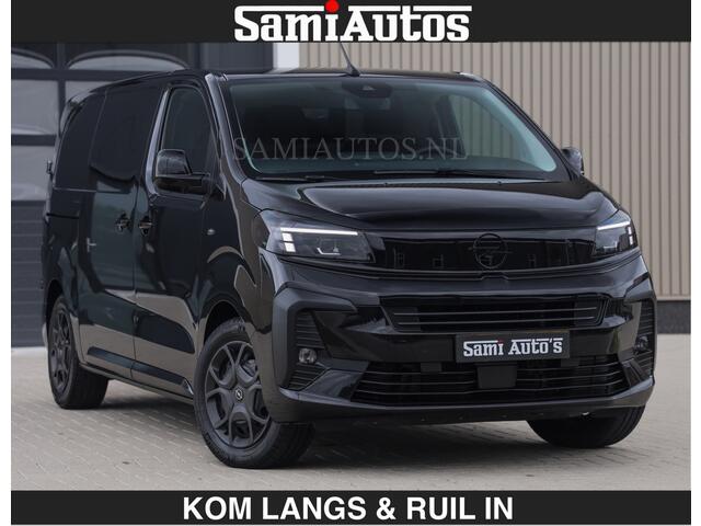 Opel VIVARO BLACK OPS | GEHEEL COMPLEET | HOUTEN VLOER EN WANDEN 3 PERSSONS | 2 DELIG ACHTER DEUREN | LADE SCHUIF BAK | 2.0D 180 PK S&S L2 H1 | FULL LED | SCHUIF DEUR | GEHEEL ZWART | MOOIE STOERE BUS |