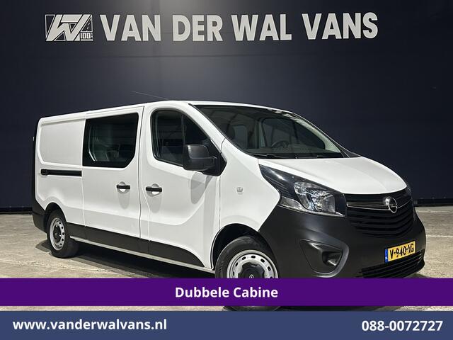 Opel VIVARO 1.6 CDTI 126pk L2H1 Dubbele Cabine Euro6 Airco | 6-Zits | LED | Cruisecontrol Trekhaak