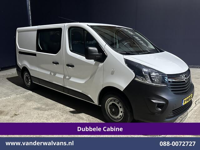 Opel VIVARO 1.6 CDTI 126pk L2H1 Dubbele Cabine Euro6 Airco | 6-Zits | LED | Cruisecontrol Trekhaak