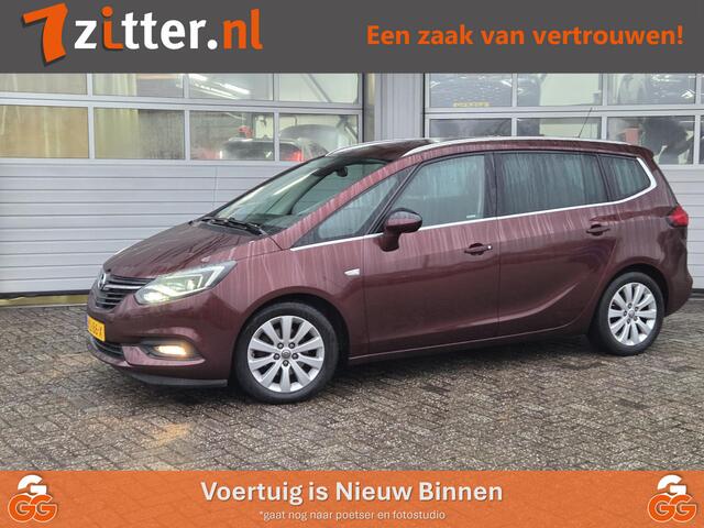 Opel ZAFIRA 1.4 Turbo Innovation, 7-Persoons, ACC, Trekhaak, LED koplampen, Camera, Mooie uitvoering!
