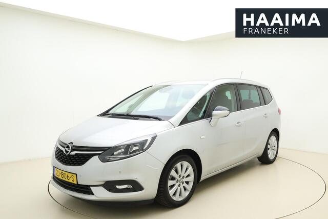 Opel ZAFIRA 1.6 Turbo Blitz 7p. 136pk | Lederen Bekleding | Climate Control | Trekhaak | Stoel - Stuurverwarming | Apple Carplay - Android Auto | Camera | 1e Eigenaar | Dealeronderhouden
