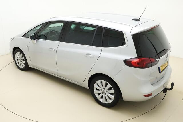 Opel ZAFIRA 1.6 Turbo Blitz 7p. 136pk | Lederen Bekleding | Climate Control | Trekhaak | Stoel - Stuurverwarming | Apple Carplay - Android Auto | Camera | 1e Eigenaar | Dealeronderhouden