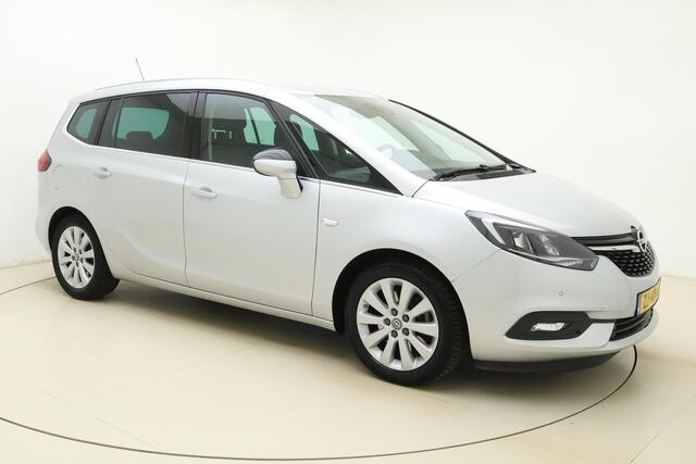Opel ZAFIRA 1.6 Turbo Blitz 7p. 136pk | Lederen Bekleding | Climate Control | Trekhaak | Stoel - Stuurverwarming | Apple Carplay - Android Auto | Camera | 1e Eigenaar | Dealeronderhouden