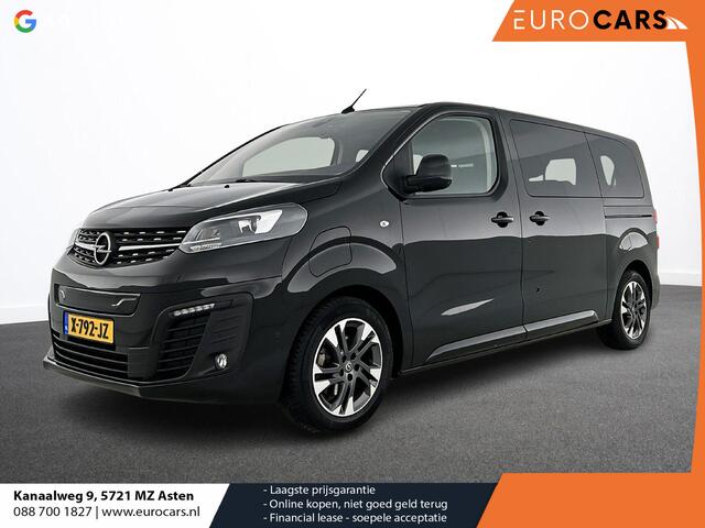 Opel ZAFIRA Vivaro-e Combi e-Zafira L2H1 75 kWh 8 persoons Navigatie Airco Dab Camera 360 Cruise control Lichtmetalen velgen Stoelverwarming