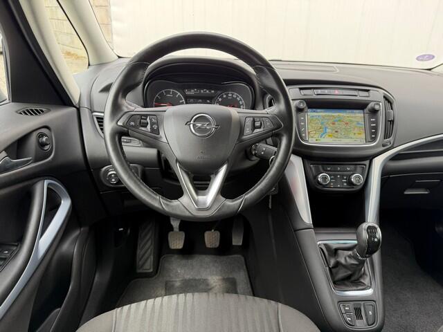 Opel ZAFIRA Tourer 1.4 Turbo Business+ 7 Persoons met Navi/Camera, Trekhaak, All Season, Dealer onderhouden!