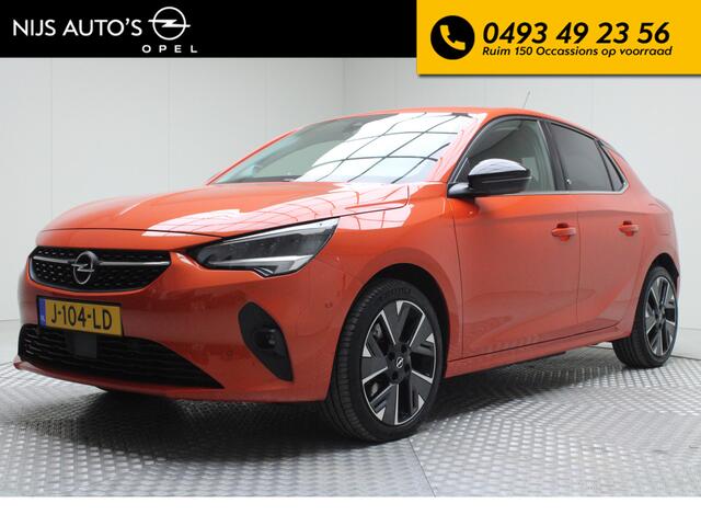 Opel e-Corsa Elegance 50 kWh | navi | pdc v/a + camera | cruise control | carplay | dodehoek | keyless | spiegels inklapbaar