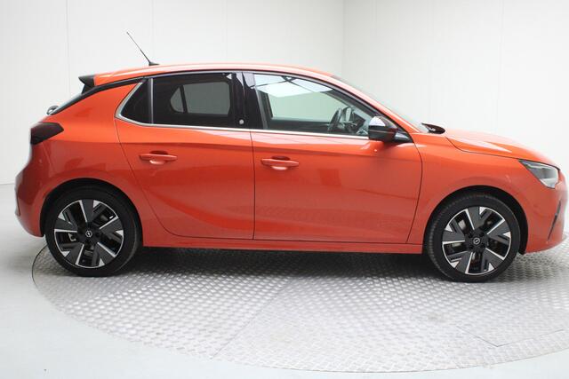 Opel e-Corsa Elegance 50 kWh | navi | pdc v/a + camera | cruise control | carplay | dodehoek | keyless | spiegels inklapbaar