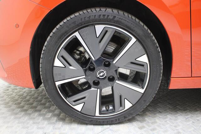 Opel e-Corsa Elegance 50 kWh | navi | pdc v/a + camera | cruise control | carplay | dodehoek | keyless | spiegels inklapbaar