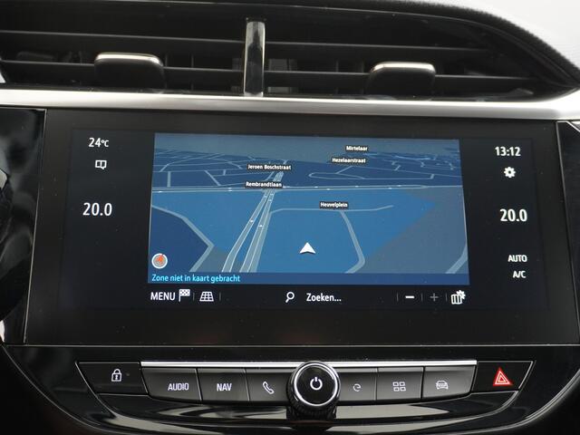 Opel e-Corsa Elegance 50kWh Autom. Two-Tone Apple Carplay Android Auto Navi Ecc Adap.Cruise Control 360° Camera Keyless DAB Led Lmv 17" Verkeersbord detectie Rijstrooksensor Winter-Pakket Parkeer-Pakket Premium-Pakket 1e Eigenaar Origineel Nederlandse Auto Nieuwprijs 
