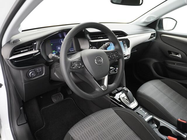 Opel e-Corsa 50kWh Navi Warmtepomp Ecc Apple Android Cruise PDC DAB Keyless Edition Regen-Lichtsensor Bluetooth Connected Services Verkeersbord detectie 1e Eigenaar Dealeronderhouden