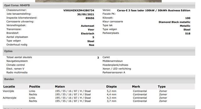 Opel e-Corsa Business Edition 100KW / 50 kWh / Airco-Ecc. / Cruise-ctr. / Navigatie via Usb / 100% Elektrisch, 100% Stijlvol