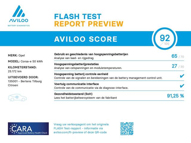 Opel e-Corsa Edition 50 kWh | 1-fase | Google Maps | Aviloo 92%! |