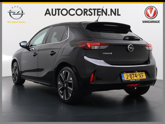 Opel e-Corsa Elegance 50kWh SOH 90% Navi Ecc 360°Camera Cruise Control Apple Carplay Android Auto Pdc Keyless Privacy Glas Led Lane Assist Lmv Drive Mode Regen-Lichtsensor Bluetooth Origineel Nederlandse Auto Zeer Compleet!