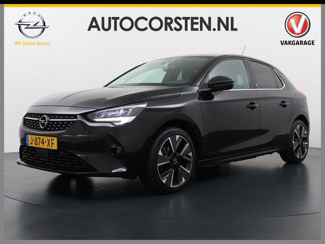 Opel e-Corsa Elegance 50kWh SOH 90% Navi Ecc 360°Camera Cruise Control Apple Carplay Android Auto Pdc Keyless Privacy Glas Led Lane Assist Lmv Drive Mode Regen-Lichtsensor Bluetooth Origineel Nederlandse Auto Zeer Compleet!