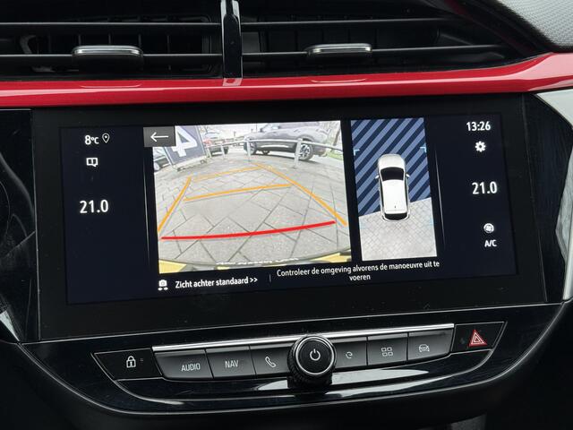 Opel e-Corsa BWJ 10-2020 | GS Line 136PK 50 kWh | PANO DAK | CLIMA | LEDER/STOF | NAVI | STOELVERW | CRUISE | 17'' LMV | PARK PILOT |