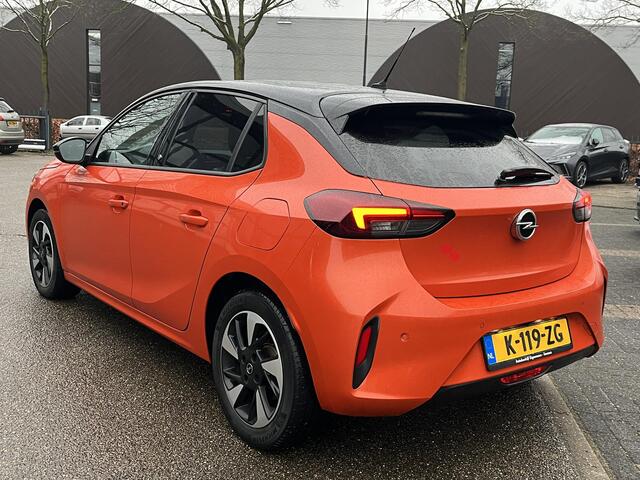 Opel e-Corsa GS Line 50 kWh SOH 92%| COMPLETE AUTO!| STOEL + STUUR VERWARMING| CAMERA| 3-FASE!| RIJKLAARPRIJS INCL. 12 MND BOVAG GARANTIE