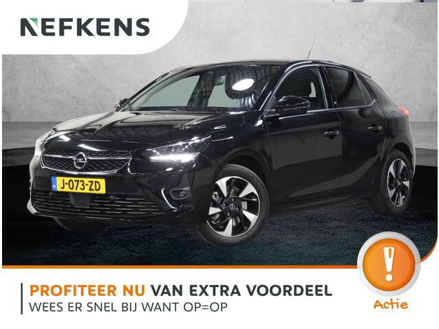 Opel e-Corsa GS Line 50kWh 136PK | 1ste eigenaar | Winterpakket | ACCU 93% | Parkeersensoren | Navigatie | AUTOMAAT | AppleCarplay/AndroidAuto | Stoel&Stuur Verwarming | Climate Control | Cruise Control | 10"scherm | Camera | Navigatie | LM velgen | Keyless | Parkeer